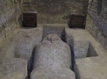 Tombs and sarcophagi of High Priests