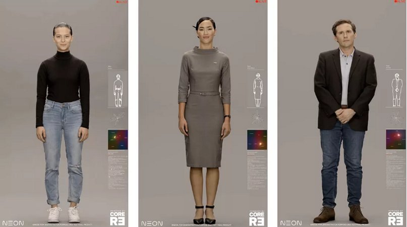 Meet Neon – A Virtual Being That Looks And Acts Like A Real Human