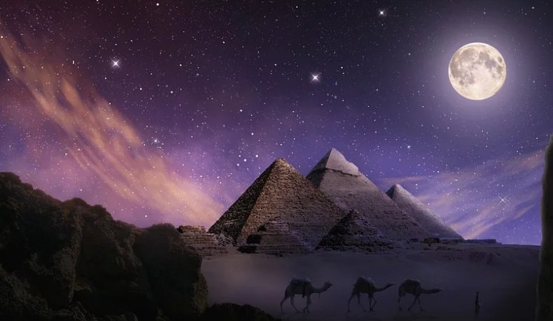 Did studies of eclipses help Egyptians to build their pyramids?