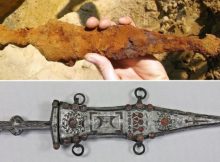 Stunning 2000-Year-Old Roman Silver Dagger Used By Legendary Germanic Warriors Discovered By Teenager