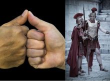Why Did Ancient Romans Cut Off Their Thumbs?
