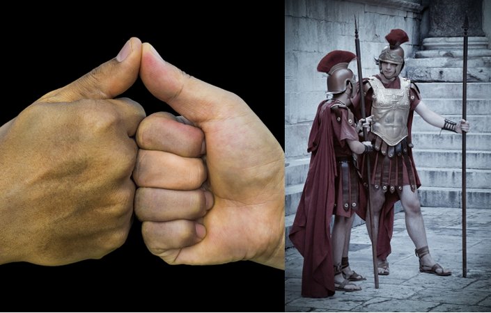 Why Did Ancient Romans Cut Off Their Thumbs?