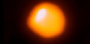 Unlike most stars, Betelgeuse is large enough and close enough for scientists to resolve with instruments like the ALMA telescope. Credit: ALMA (ESO/NAOJ/NRAO)