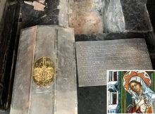 Hidden Silver Casket With Bones Of 13th Century Saint Found