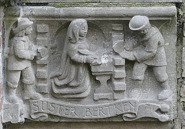 The Enclosure of Sister Bertken. Photo by E de Groot & S Pieters, University of Utrecht