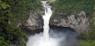 Mysterious Giant Sinkhole Has Destroyed Tallest Waterfall In Ecuador