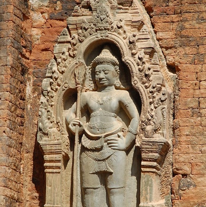 Ancient Wall Of Lolei Temple Built In 893 BC Unearthed In Siem Reap, Cambodia