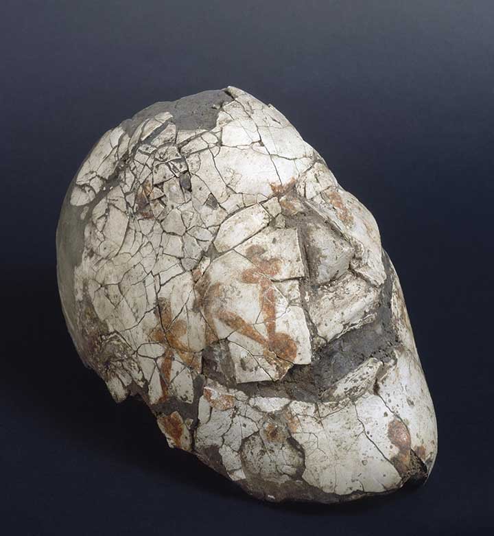 Mystery Of Unique 2,100-Year-Old Human Clay Head With A Ram’s Skull Inside