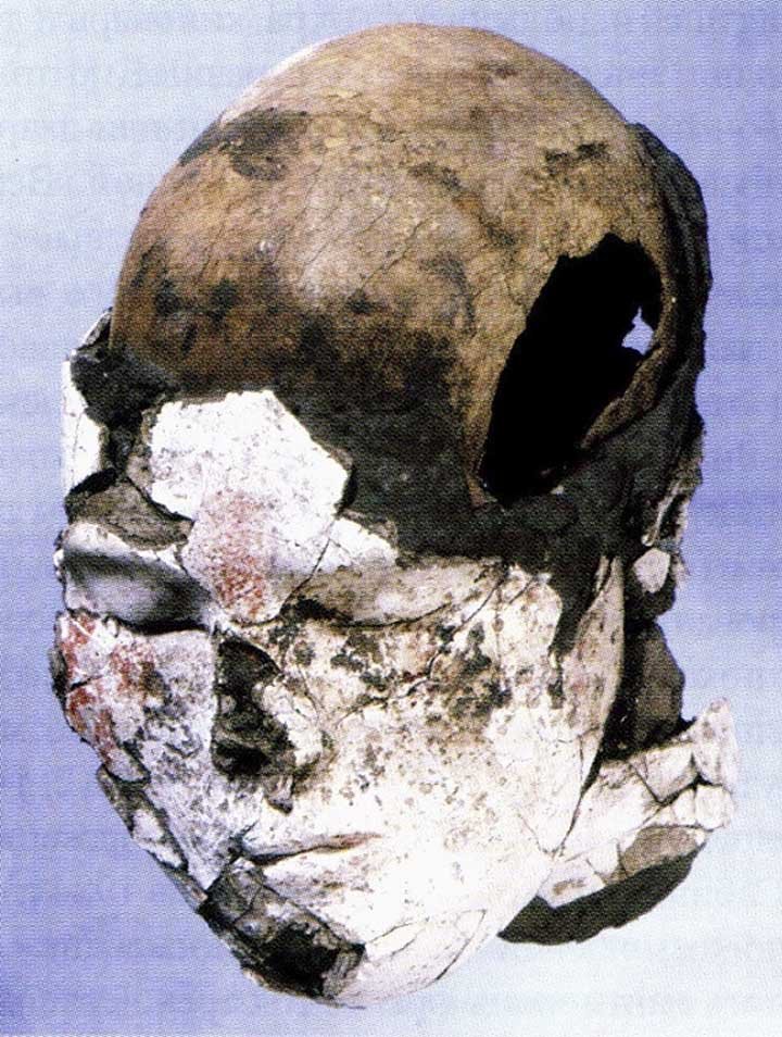 Mystery Of Unique 2,100-Year-Old Human Clay Head With A Ram’s Skull Inside