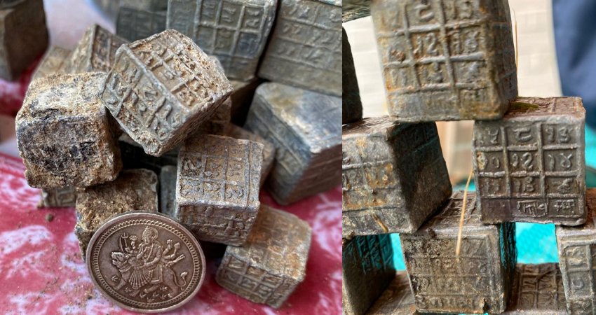 Mysterious Cubes With Unknown Inscriptions And Symbols Discovered By Fisherman