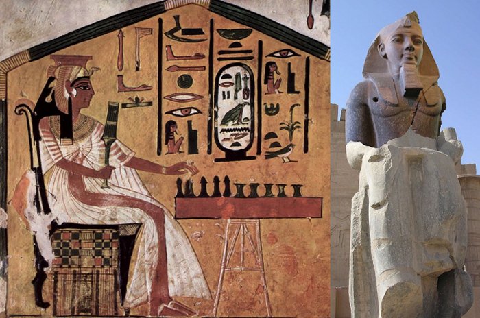 Queen Nefertari - Favorite Wife Of Ramses II The Great And Her Lavishly Decorated Tomb In The Valley Of The Queens