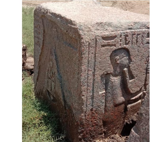 Artifacts Unearthed In Mit-Rahina, South Of Giza, Egypt