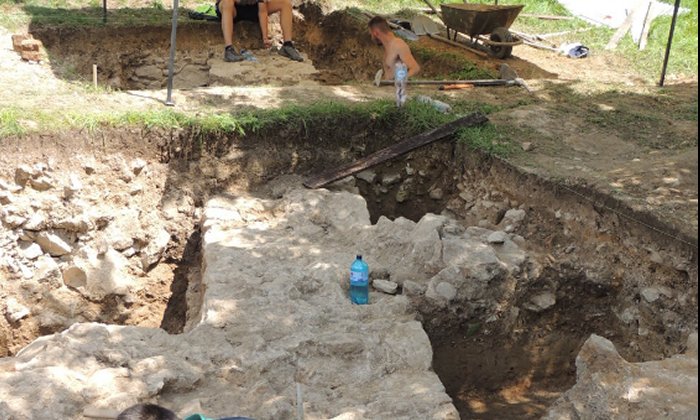 Archaeological excavation in Nová Baňa