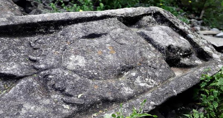 Pre-Hispanic Carved Stone Monuments Discovered On A Mountaintop In Puebla, Mexico