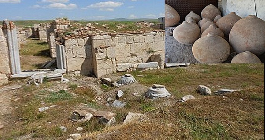 Byzantine Granary With 11 Pithoi Found In Byzantine City Of Amorium In Central Turkey