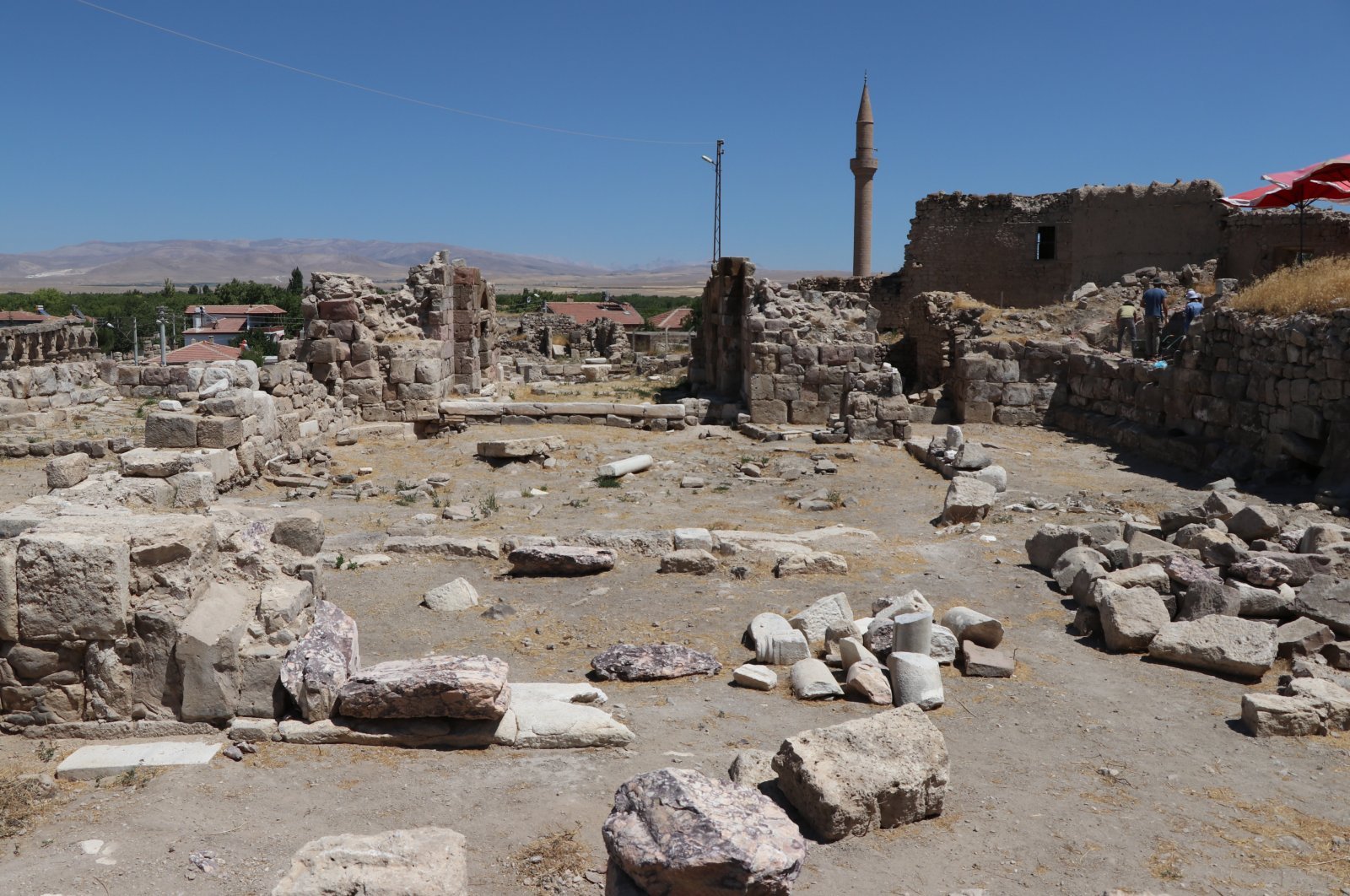 Ancient City Of Tyana And A 1600-Year-Old Rare Octagonal Church Unearthed In Central Anatolia Turkey