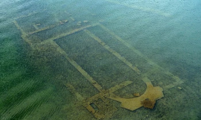 A 1,500-Year-Old Basilica Re-Emerged Due To Withdrawal Of Waters From Lake Iznik