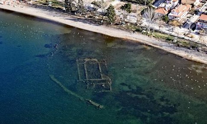 A 1,500-Year-Old Basilica Re-Emerged Due To Withdrawal Of Waters From Lake Iznik