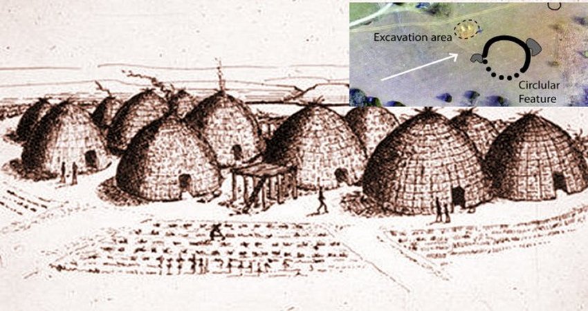 Large Earthwork At Wichita Site In Kansas - Is It Long-Lost Native American City Of Etzanoa?