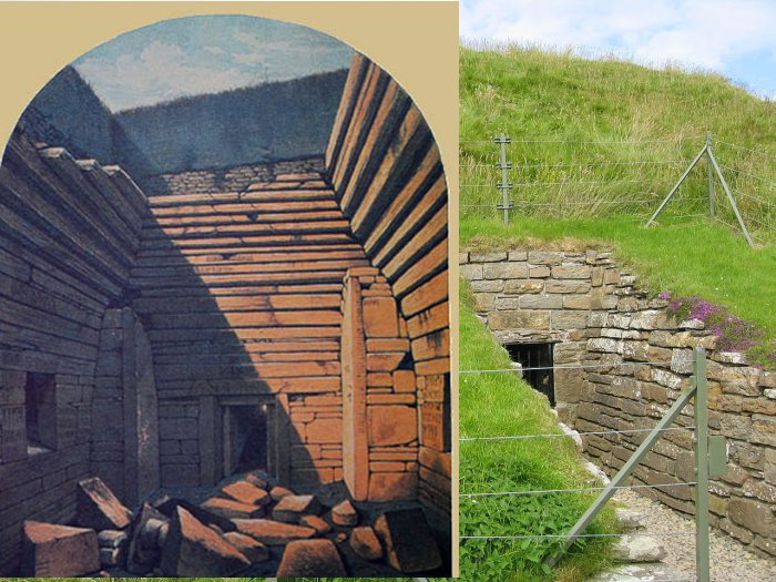 Upside Down Chambers For The Dead Found At Maeshowe, Orkney