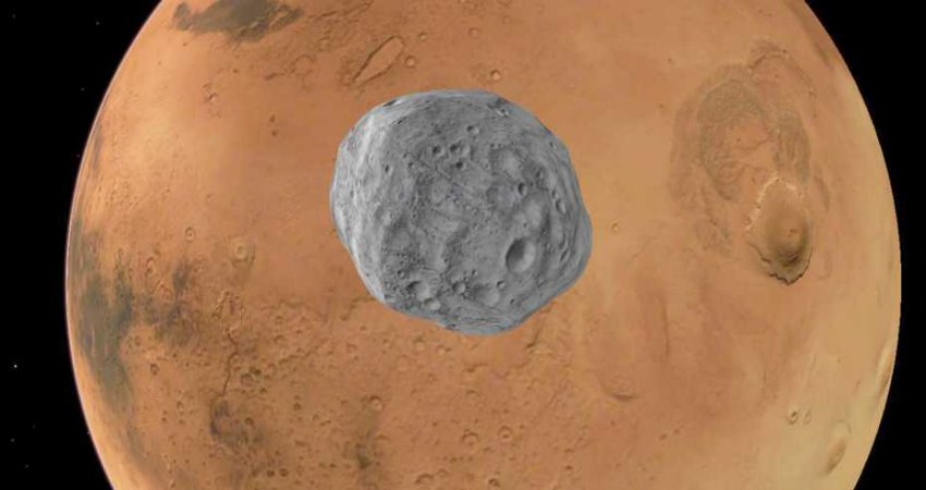 Unusual Signal From Mars' Moon Phobos Detected During A Solar Eclipse