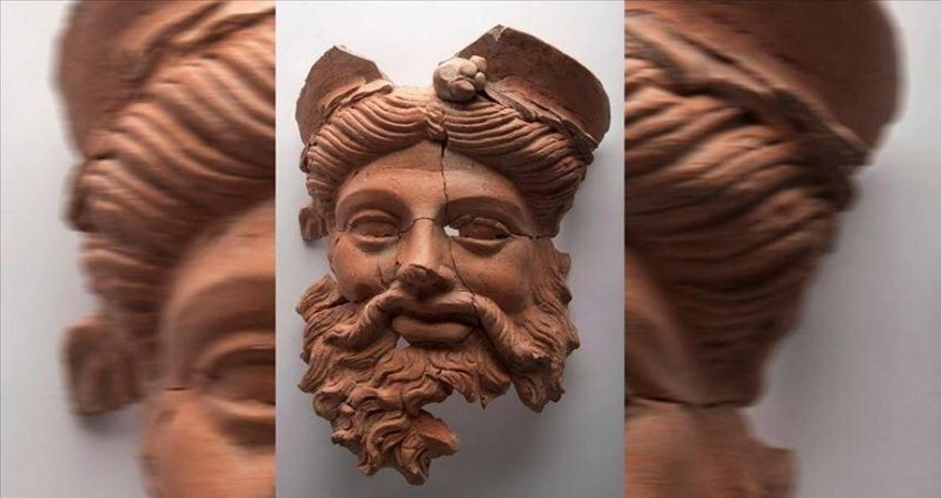 Stunning 2,400-Year-Old Mask Of God Dionysus Unearthed In Ancient City Of Daskyleion