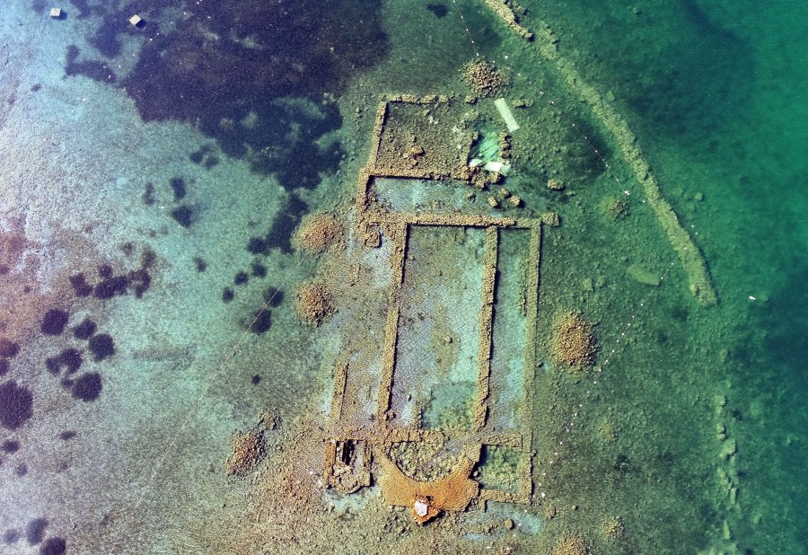 A 1,500-Year-Old Basilica Re-Emerged Due To Withdrawal Of Waters From Lake Iznik