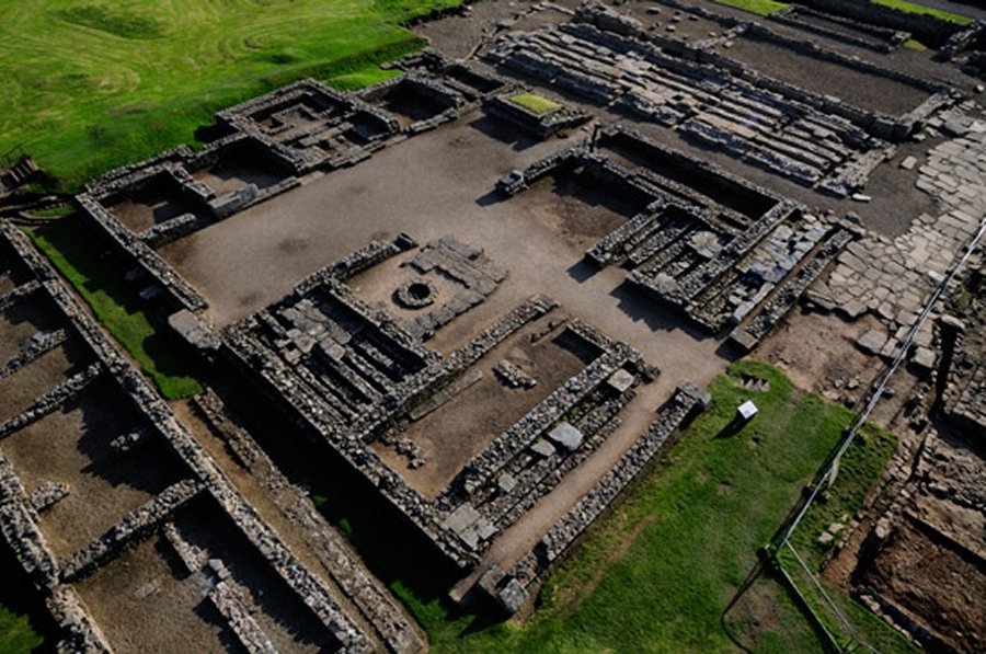 1,400-Year-Old Christian Chalice With Etched Symbols Found In Rubble At Vindolanda Fort, Britain