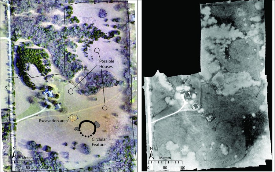 Large Earthwork At Wichita Site In Kansas - Is It Long-Lost Native American City Of Etzanoa?