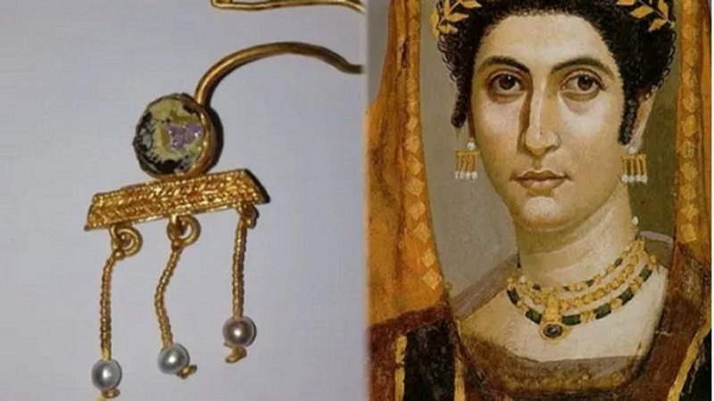 Gold Earring Found In Ruins Of Ancient Roman Colony Deultum In Bulgaria