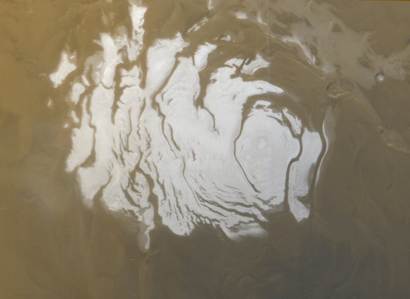 Salty Lake Beneath Mars' South Pole May Be Filled With Alien Lifeforms
