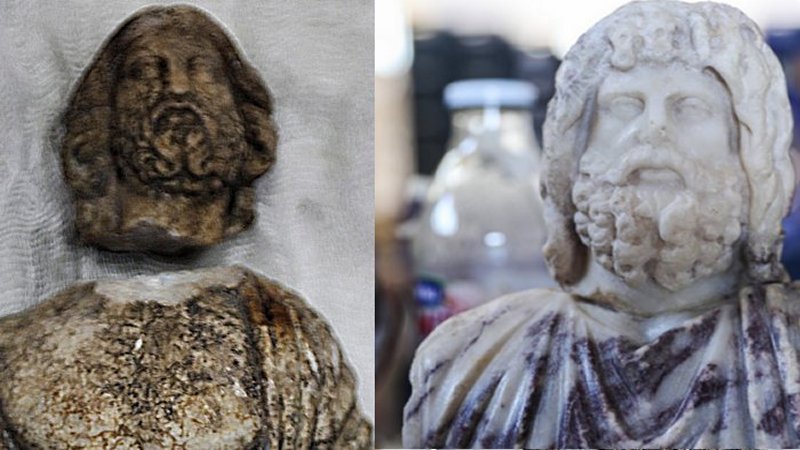 Statues Of Serapis Sky God And Asclepios God Of Medicine Unearthed In Ancient City Of Kibyra
