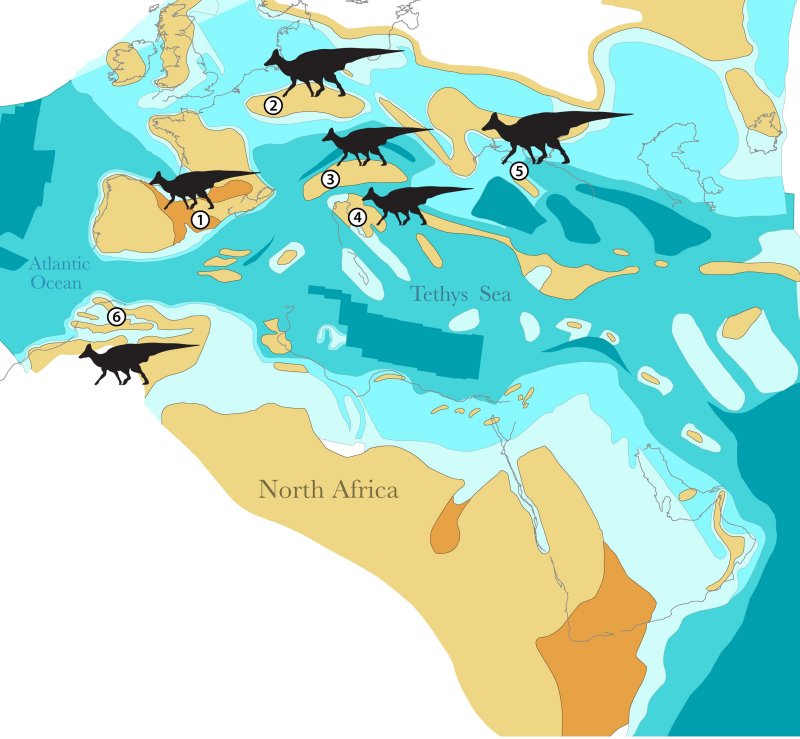 Surprising Out-Of-Place Duckbill Dinosaur Fossils Offers Evidence Dinosaurs Once Crossed Oceans