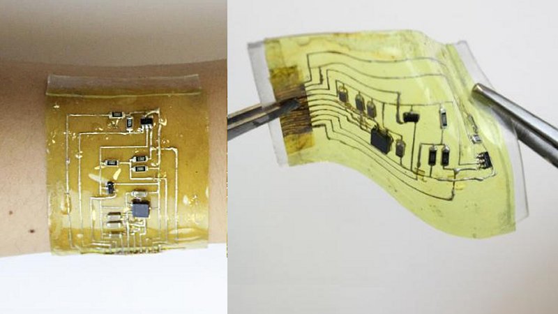 Electronic Skin Device