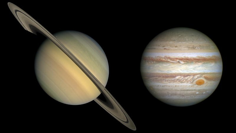 Jupiter And Saturn's Original Locations Shed Light On Our Solar System's Unusual Architecture