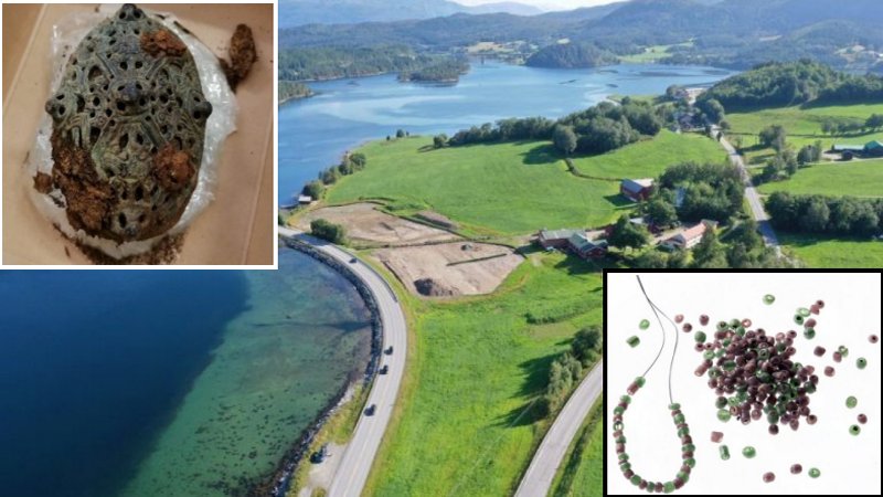 Hundreds Of Highly Unusual Burial Gifts Found In Special Viking Chamber Belonging To Woman In Norway