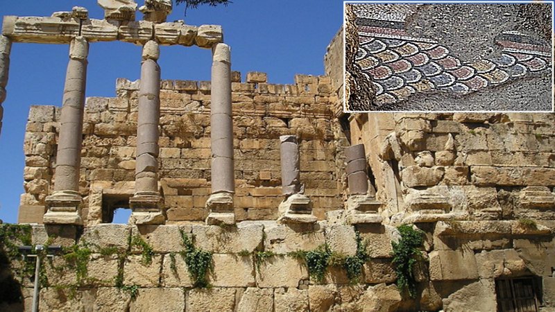 Roman Mosaic Dated To Between 60 BC And 300 AD Unearthed In Baalbek