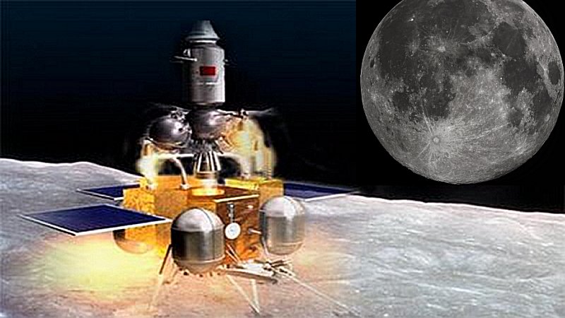 China's Chang'e Probe Successfully Landed On The Moon's Near Side