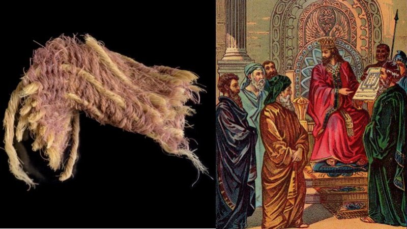 First Rare Evidence Of Biblical Purple From The Time Of King David And King Solomon