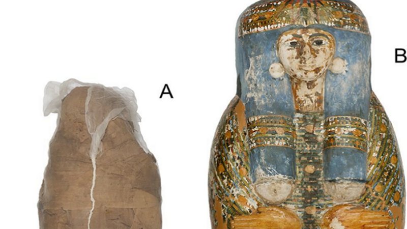 New Study Reveals Rare Mortuary Treatment Of Egyptian Mummy