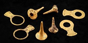 Unusual 6,000-Year-Old Gold Objects Discovered In Hungarian Tombs - More Mysterious Conical Hats?