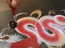 Amazing Ancient One-Stroke Dragon Art Tradition - Painting Dragons With A Single Brush Stroke