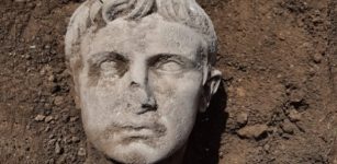 Marble Head Of Roman Emperor Augustus Unearthed In Isernia, Italy