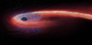 Star Spaghettified By Black Hole Observed By Astronomers For The First Time