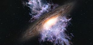 The oldest supermassive black hole storm that blew 13.1 billion years ago