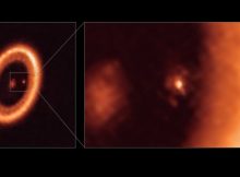 Moon-forming disc around an exoplanet - Detected