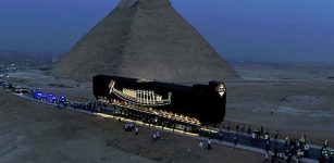 King Khufu's 4,600-Year-Old Solar Boat Has Been Transported To The Grand Egyptian Museum