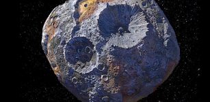 Unique Metal-Rich Psyche Asteroid - Its First Temperature Map Obtained From Earth