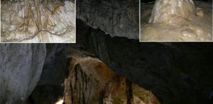 Bacho Kiro cave - interior, Bulgaria.