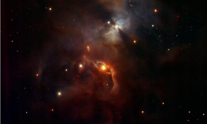 Nebula in serpens. In this region of the sky, the LMU team discovered deuterated methane in a proto-brown dwarf. Credit: ESO